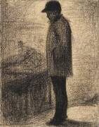 Le Marchand d'oranges (Georges Seurat) - Muzeo.com