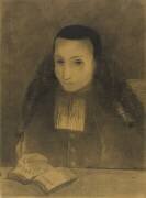 Le petit abbé lisant le Ramayana (Odilon Redon) - Muzeo.com