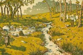 Le Ruisseau (Henri Rivière) - Muzeo.com