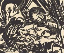 Légende animale (Franz Marc) - Muzeo.com