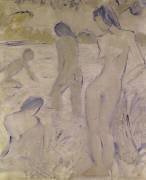 Les Baigneuses (Otto Mueller) - Muzeo.com