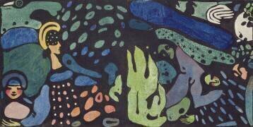 Les enfants rêveurs (Wassily Kandinsky) - Muzeo.com