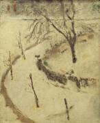 L’hiver sur le square Berlioz (Edouard Vuillard) - Muzeo.com