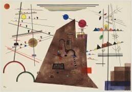 Lourd entre la lumière (Wassily Kandinsky) - Muzeo.com