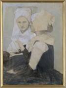Manches et col blanc (Pascal Dagnan-Bouveret) - Muzeo.com