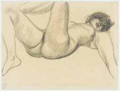 Nu féminin allongé sur le dos (Théophile Alexandre Steinlen) - Muzeo.com