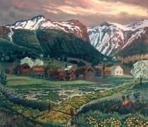 Nuit du bouton d'or (Nikolai Astrup) - Muzeo.com
