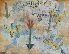 Oiseaux en piqué et flèches (Paul Klee) - Muzeo.com