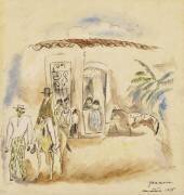 Paysage avec figures (Jules Pascin) - Muzeo.com