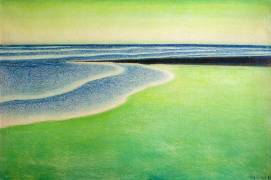 Paysage marin vert (Léon Spilliaert) - Muzeo.com