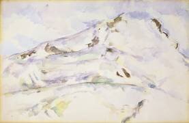 Pic de la Sainte-Victoire (Paul Cézanne) - Muzeo.com