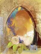 Portrait avec Fleurs (Odilon Redon) - Muzeo.com