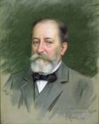 Portrait de Camille Saint-Saens (Alberto Rossi) - Muzeo.com