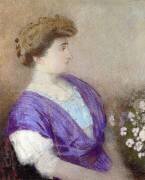 Portrait de la Marguise de Gonet (Odilon Redon) - Muzeo.com