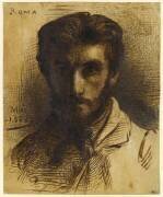 Portrait de l'artiste (Léon Bonnat) - Muzeo.com