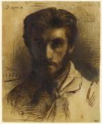 Portrait de l'artiste (Léon Bonnat) - Muzeo.com