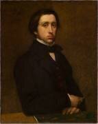 Portrait de l'artiste (Edgar Degas) - Muzeo.com