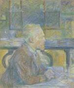 Portrait de Vincent van Gogh (Henri de Toulouse-Lautrec) - Muzeo.com