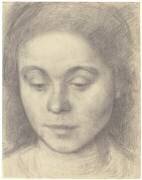 Portrait d'Ida (Vilhelm Hammershoi) - Muzeo.com