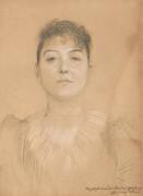 Portrait d'une femme (Gustav Klimt) - Muzeo.com