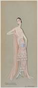 Projet de costume féminin : La Sirène (Jeanne Lanvin) - Muzeo.com