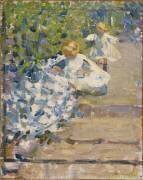 Ramasseuses de Fleurs (Dessin Préparatoire) (Helen Galloway McNicoll) - Muzeo.com
