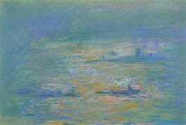 Remorqueurs sur la Tamise (Claude Monet) - Muzeo.com