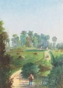 Rue Herbeuse à Bois Guillaume (près de Rouen) (Juste Lisch) - Muzeo.com