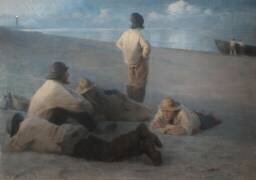 Soirée d'été sur la plage de Skagen (Peder Severin Kröyer) - Muzeo.com