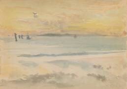 St. Ives : Coucher de soleil (James Abbott McNeill Whistler) - Muzeo.com