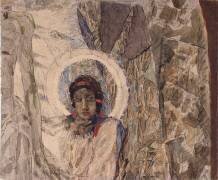 Tête d'ange (Mikhail Aleksandrovich Vrubel) - Muzeo.com