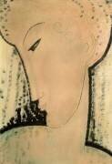 Tête de femme (Amedeo Modigliani) - Muzeo.com