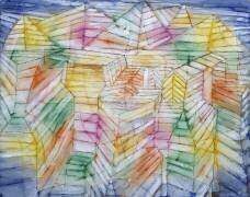 Théâtre-Montagne-Construction (Paul Klee) - Muzeo.com