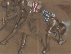 Trois danseuses au repos (Edgar Degas) - Muzeo.com