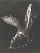 Un ange avec une chaîne dans ses mains (Odilon Redon) - Muzeo.com