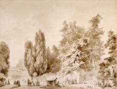 Un Parc à l'Italienne (Jean-Honoré Fragonard) - Muzeo.com
