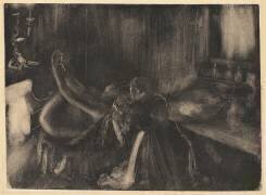 Une femme près d'une cheminée (Edgar Degas) - Muzeo.com