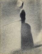 Une femme qui pêche (Georges Seurat) - Muzeo.com