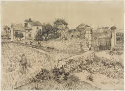 Une ferme en Provence (Vincent van Gogh) - Muzeo.com