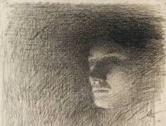 Visage d'une jeune personne ;: étude pour le Concert Colonne (Ernest Laurent) - Muzeo.com