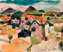 Vue de Saint-Germain (Paul Klee) - Muzeo.com