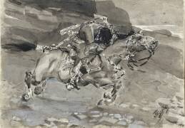 Cavalier (Mikhail Aleksandrovich Vrubel) - Muzeo.com