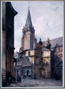 Abbaye de Saint Germain des prés (Charles Louis Mozin) - Muzeo.com