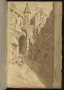 Album : rue avec diverses architectures (Pierre Henri de Valenciennes) - Muzeo.com
