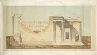 Athènes, Erechteion : façade septentrionale (Louis Boitte) - Muzeo.com