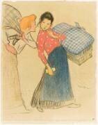 Deux jeunes blanchisseuses (Théophile Alexandre Steinlen) - Muzeo.com