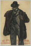 Homme mettant un pardessus (Maxime Dethomas) - Muzeo.com