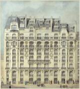 Immeuble de rapport (1, rue Huysmans, 75006 Paris) : façade, élévation (Raoul Brandon) - Muzeo.com