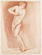 Jeune homme nu : étude pour l'Amour (Edme Bouchardon) - Muzeo.com