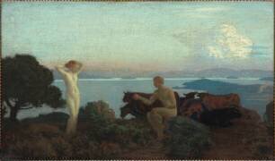 Jugement de Pâris (Emile René Ménard) - Muzeo.com